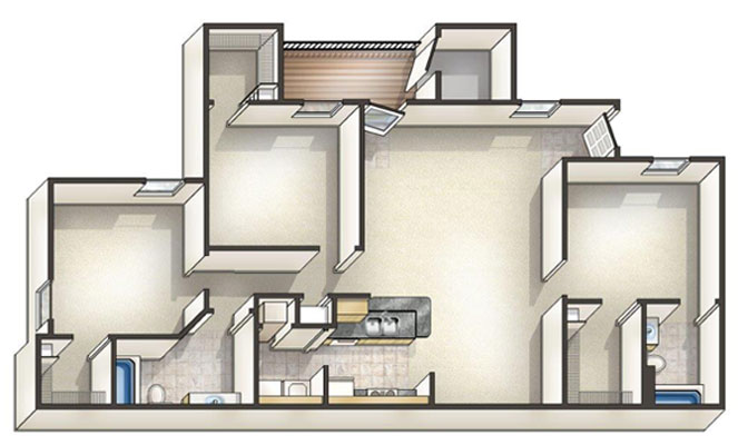 3br 1